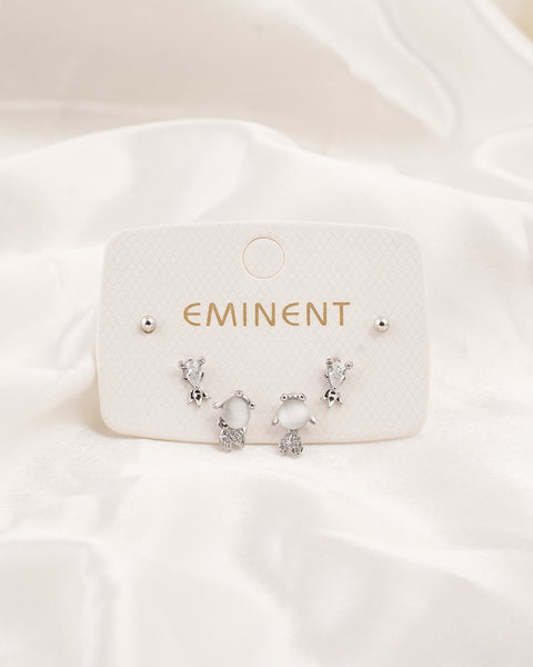 Women's 3Pcs Ear Top Set