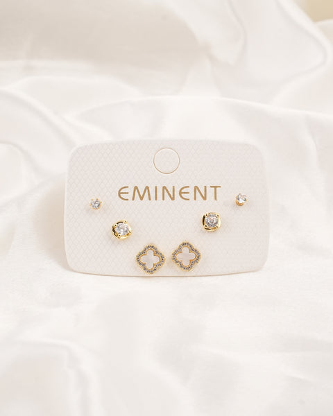 Women's 3Pcs Ear Top Set