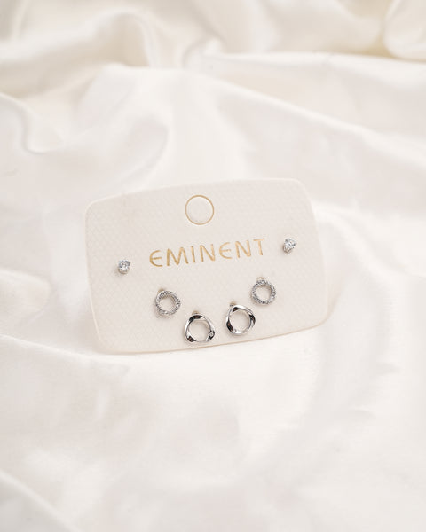 Women's 3Pcs Ear Top Set