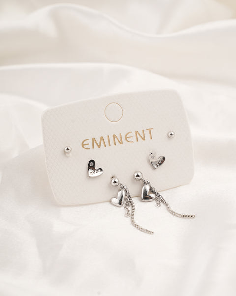 Women's 3Pcs Ear Top Set