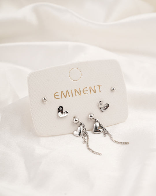 Women's 3Pcs Ear Top Set