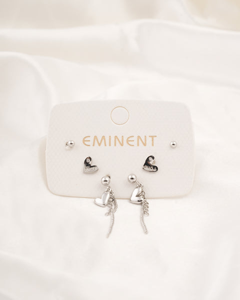 Women's 3Pcs Ear Top Set