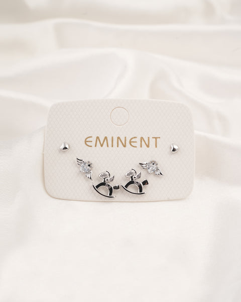 Women's 3Pcs Ear Top Set