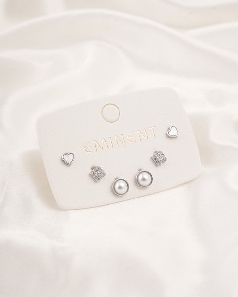 Women's 3Pcs Ear Top Set