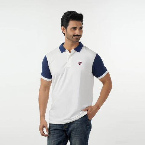 Eminent Men's Polo Half Sleeves T-Shirt - White, Men's T-Shirts & Polos, Eminent, Chase Value