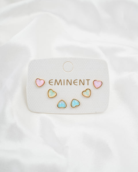 Women's 3Pcs Ear Top Set