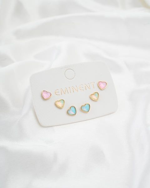 Women's 3Pcs Ear Top Set