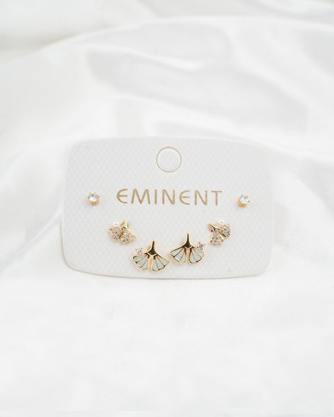 Women's 3Pcs Ear Top Set