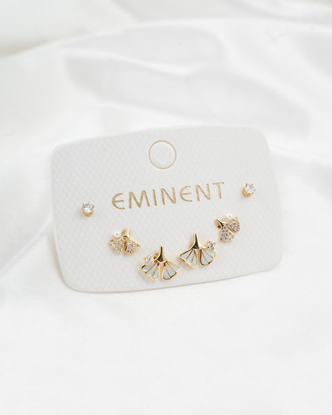 Women's 3Pcs Ear Top Set