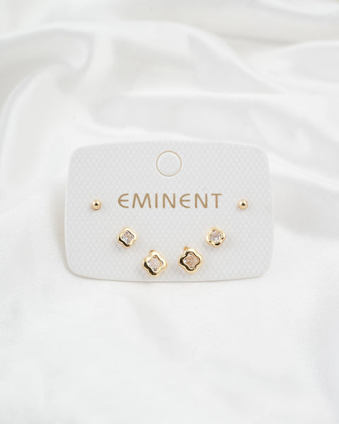 Women's 3Pcs Ear Top Set