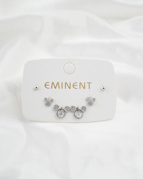 Women's 3Pcs Ear Top Set