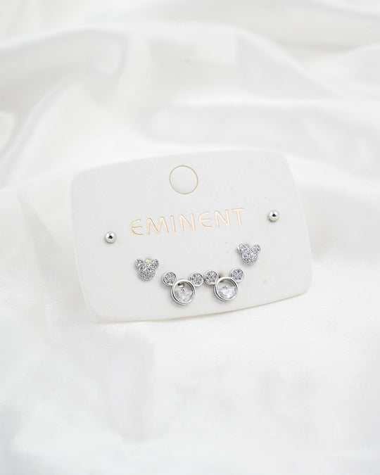 Women's 3Pcs Ear Top Set