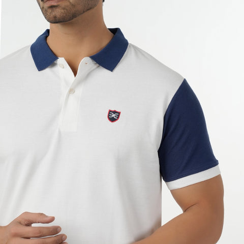 Eminent Men's Polo Half Sleeves T-Shirt - White, Men's T-Shirts & Polos, Eminent, Chase Value