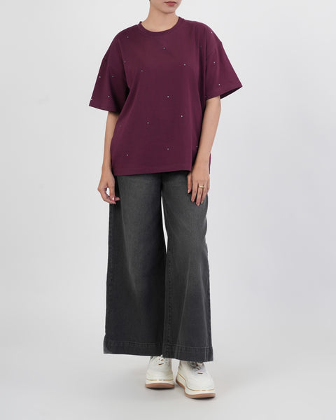 Women's T-Oversized Half Sleeves Shirt
