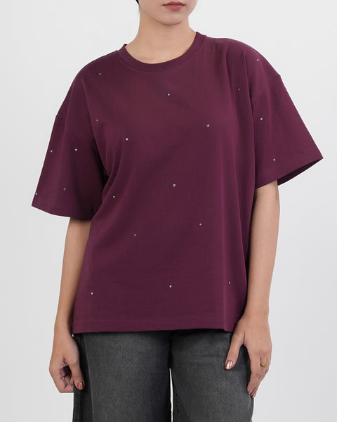 Women's T-Oversized Half Sleeves Shirt