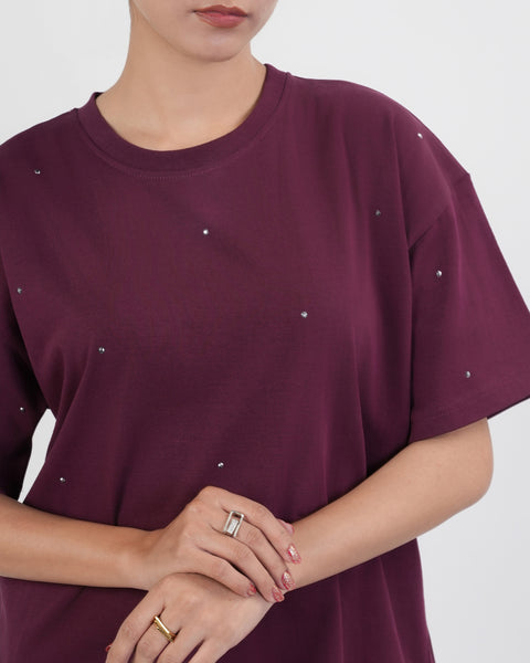 Women's T-Oversized Half Sleeves Shirt