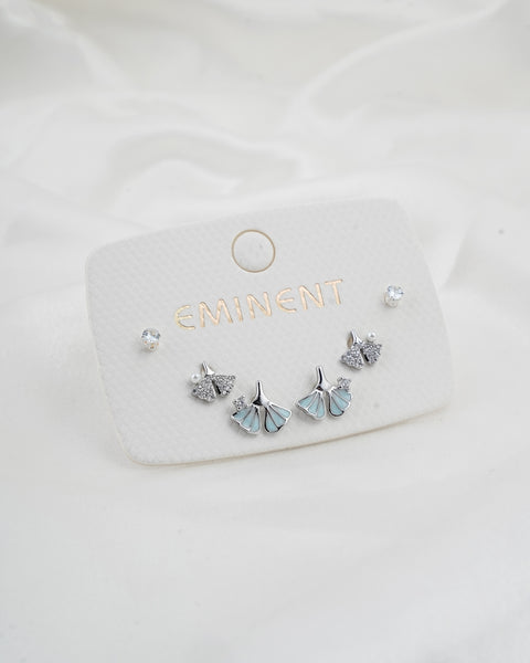 Women's 3Pcs Ear Top Set