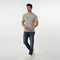 Eminent Men's Round Neck Half Sleeves Printed T-Shirt - Ash Grey, Men's T-Shirts & Polos, Eminent, Chase Value