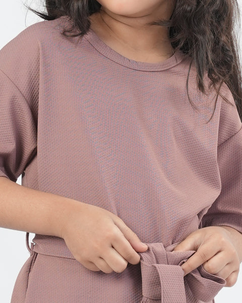 Solid Textured Co-Ord Set