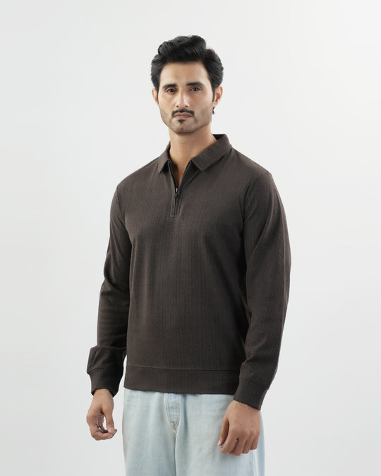 Men's Knitted Sweatshirt
