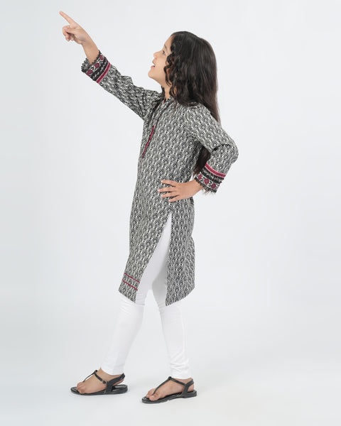 Girls Printed Cotton Kurti