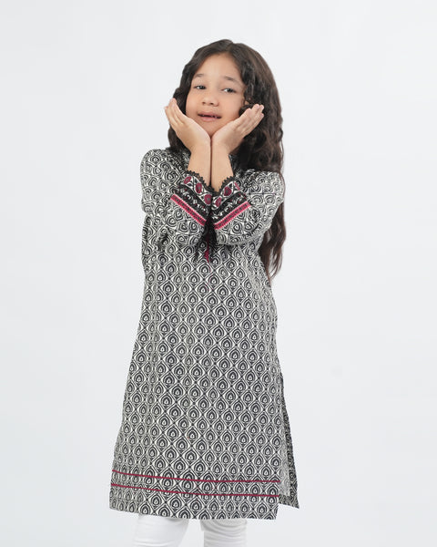 Girls Printed Cotton Kurti