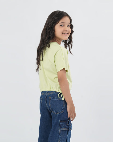 Girls' Half Sleeves T-Shirt