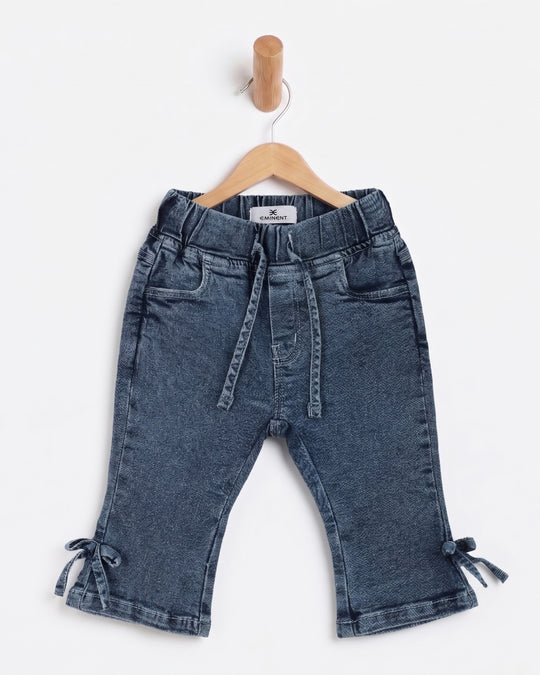 Newborn Girls' Denim Pants