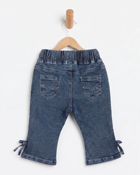 Newborn Girls' Denim Pants