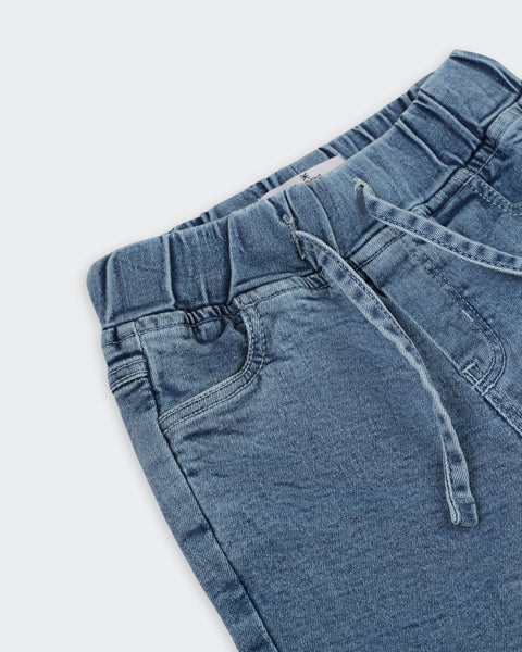 Newborn Girls' Denim Pants