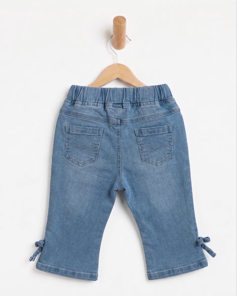 Newborn Girls' Denim Pants