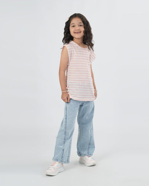 Girls' Half Sleeves T-Shirt