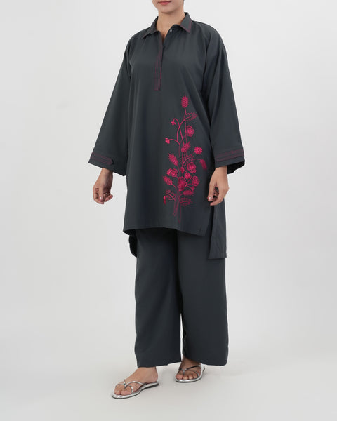 Women's Fusion Embroidered 2Pc Suit