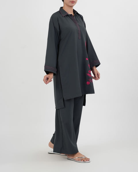 Women's Fusion Embroidered 2Pc Suit