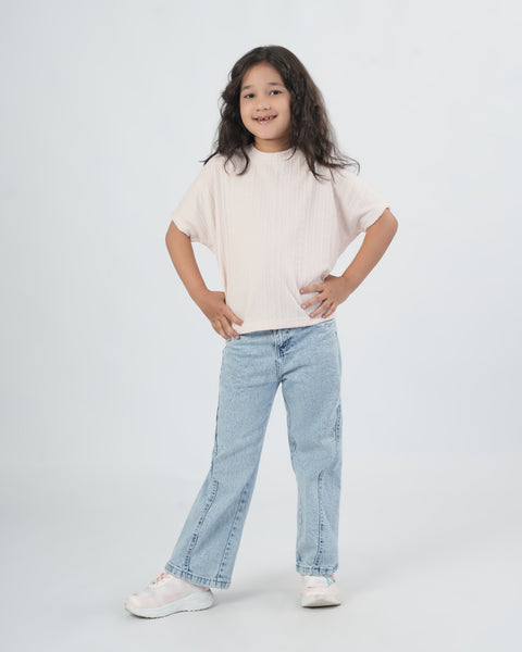 Girls' Half Sleeves T-Shirt