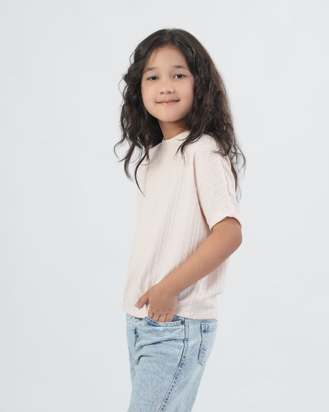 Girls' Half Sleeves T-Shirt
