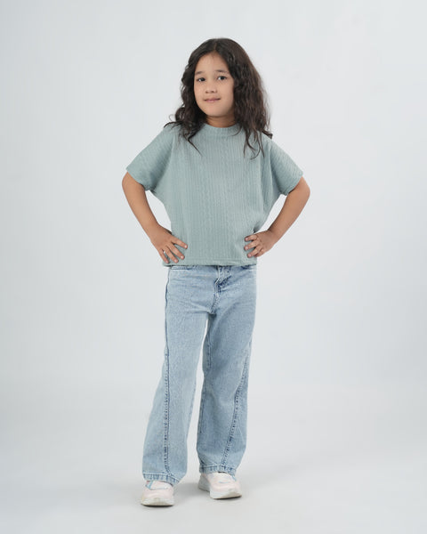 Girls' Half Sleeves T-Shirt
