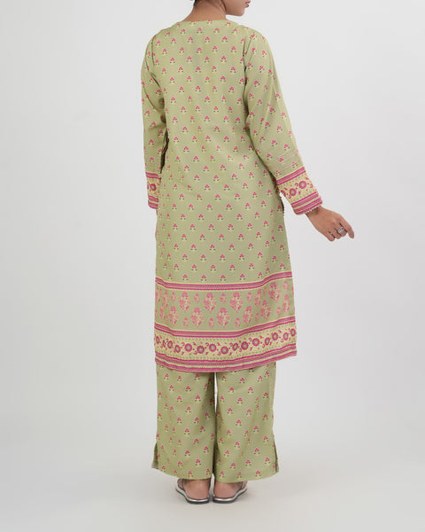 Women's Essentials Printed 2 Pc Suit