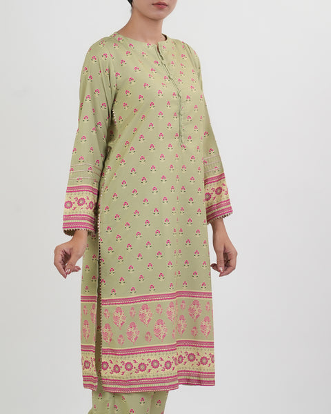 Women's Essentials Printed 2 Pc Suit