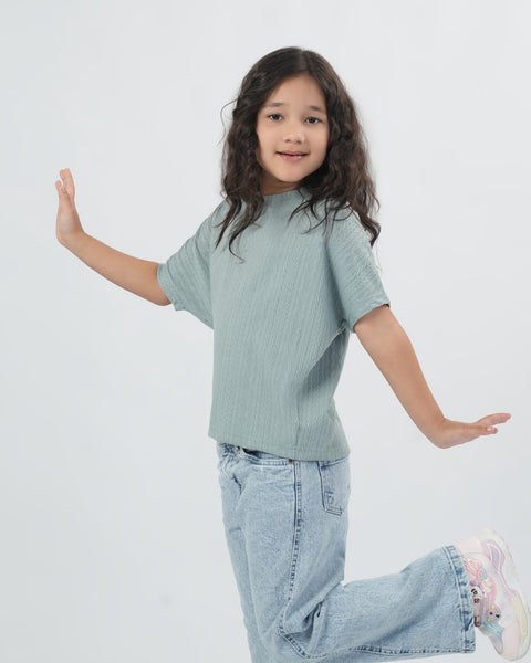 Girls' Half Sleeves T-Shirt