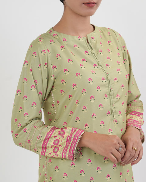 Women's Essentials Printed 2 Pc Suit