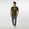Eminent Men's Round Neck Half Sleeves Printed T-Shirt - Olive Green, Men's T-Shirts & Polos, Eminent, Chase Value