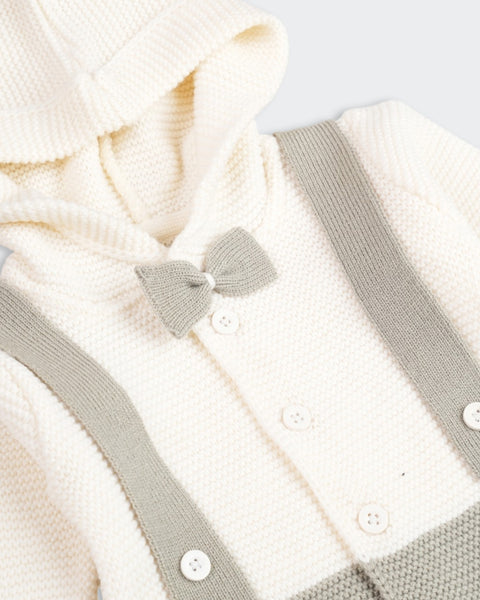 Newborn Boys Sweater Romper