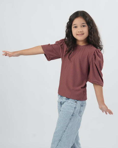 Girls' Half Sleeves T-Shirt