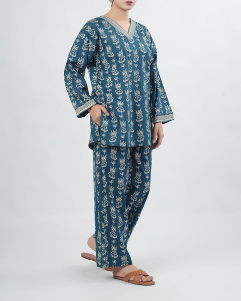 Women's Printed Night Suit