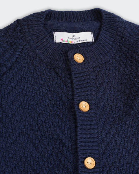 Newborn Boys Sweater Romper