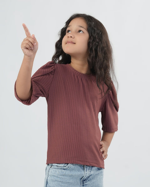 Girls' Half Sleeves T-Shirt