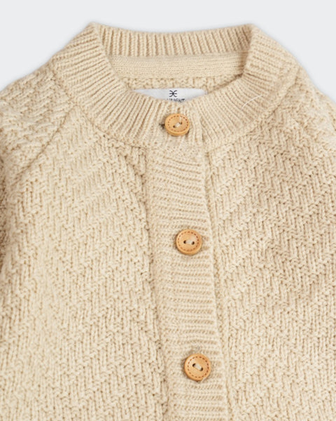Newborn Girls Knitted Sweater Romper