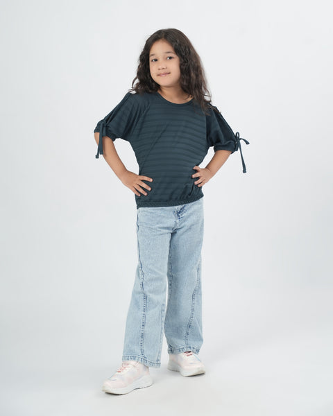 Girls' Half Sleeves T-Shirt