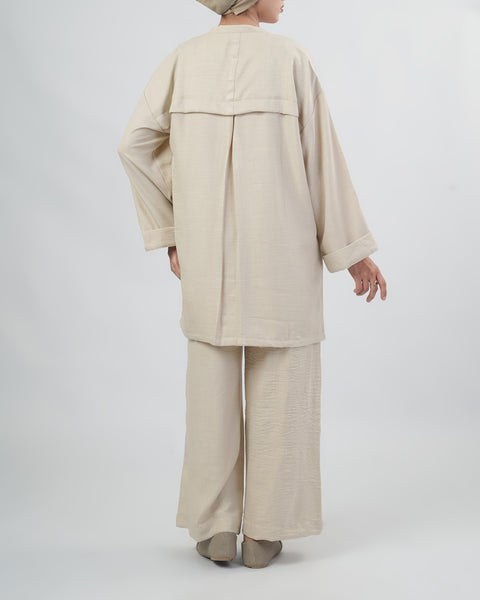 Women's Twill Dyed 2Pcs Co-Ord Set